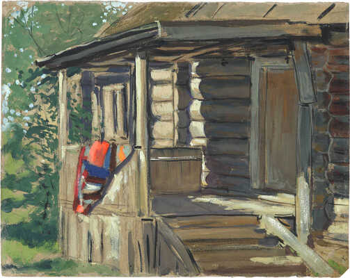 Спасский Павел Иосифович. Крыльцо 